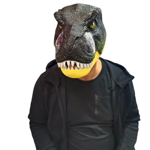 ماسک سر دایناسور بزرگ با فک متحرک Dinosaur head mask_اسباب بازی